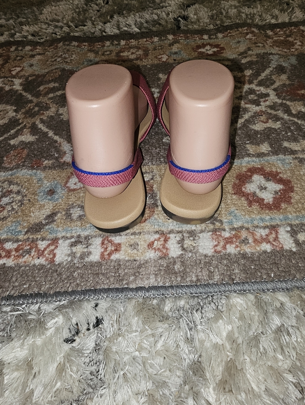 ROTHY'S 'The Almond Slingback' Pink Slingbacks Flats Mules Size 6.5 NICE!! - Picture 4 of 6